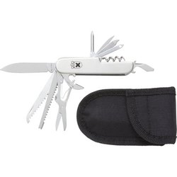 Engraved Royal Crest™ "Silver Star" 14-Function Multi-Blade Knife