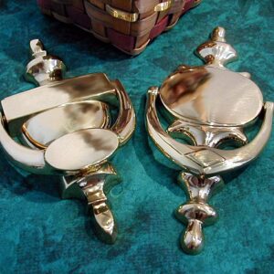 Engraved Brass Door Knocker