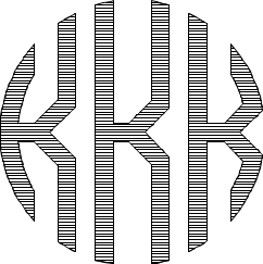 Circle Monogram Sample K
