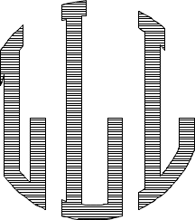 Circle Monogram Sample L