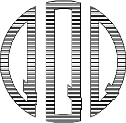 Circle Monogram Sample Q