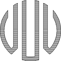 Circle Monogram Sample U