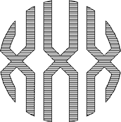 Circle Monogram Sample X