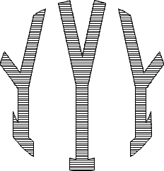 Circle Monogram Sample Y