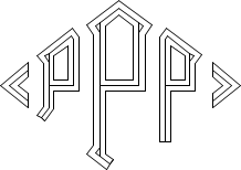 Diamond 3-Line Monogram Sample P