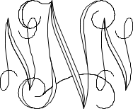 Interlocking Script Monogram Sample N