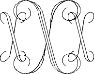 Interlocking Script Monogram Sample X