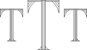 Roman 4-Line Monogram Sample T